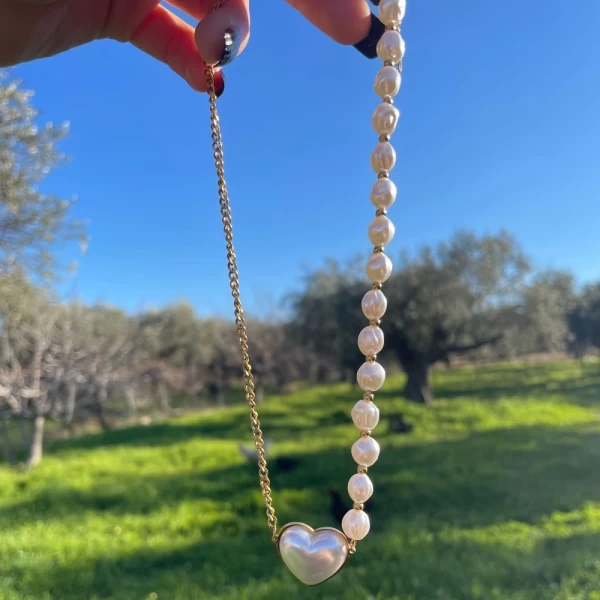 Heart&Pearls Necklace.