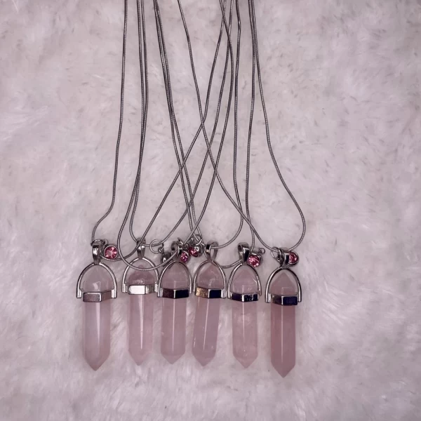 Pink Crystal Necklace