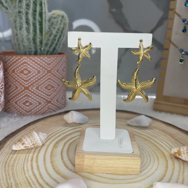 Seastar Earrings.