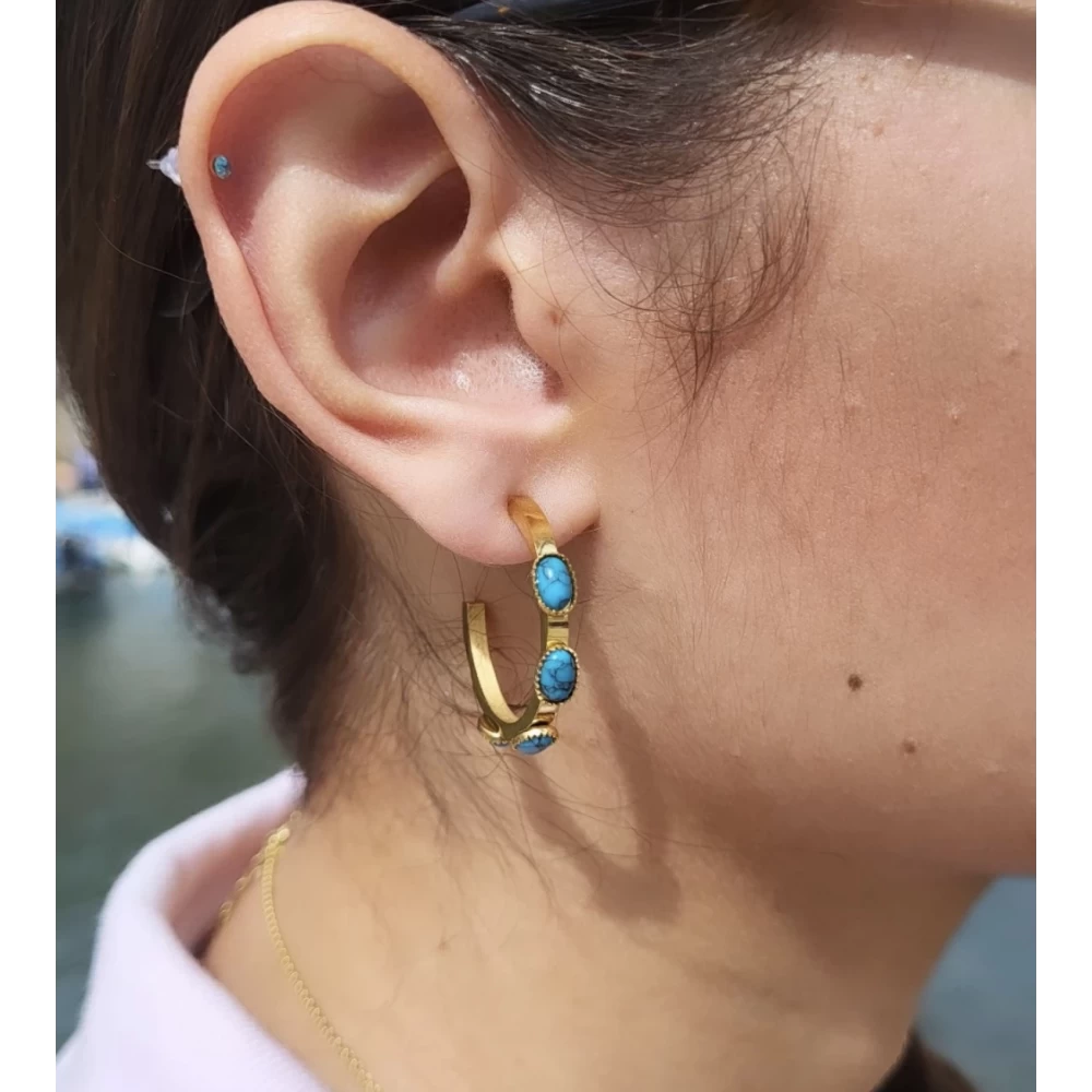 Mare Hoop Earrings.