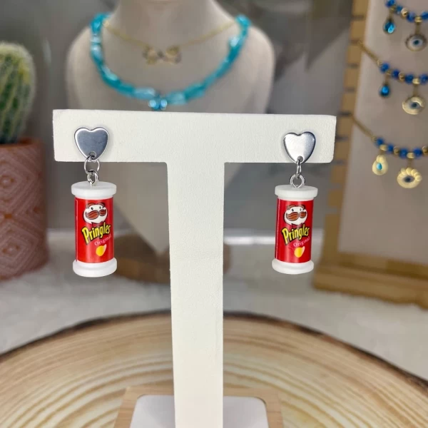 Pringles Chips Earrings