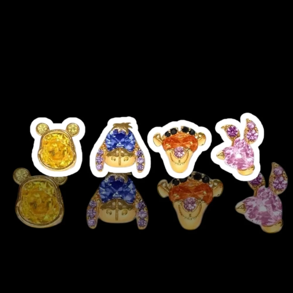 Θεματικά σκουλαρίκια Winnie the pooh(mini earrings)