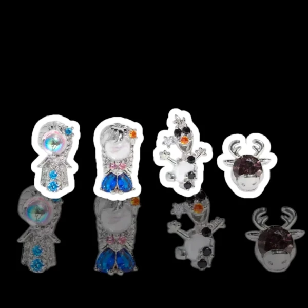 Θεματικά σκουλαρίκια Frozen(mini earrings)